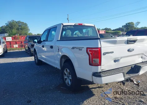2015 Ford F-150 Xl из США, поврежденный, VIN 1FTEW1EP9FFC83763